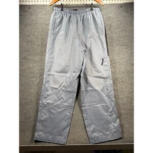 Nike Track Pants Men's Large Gray Zip Pocket/Calf Activewear Sports